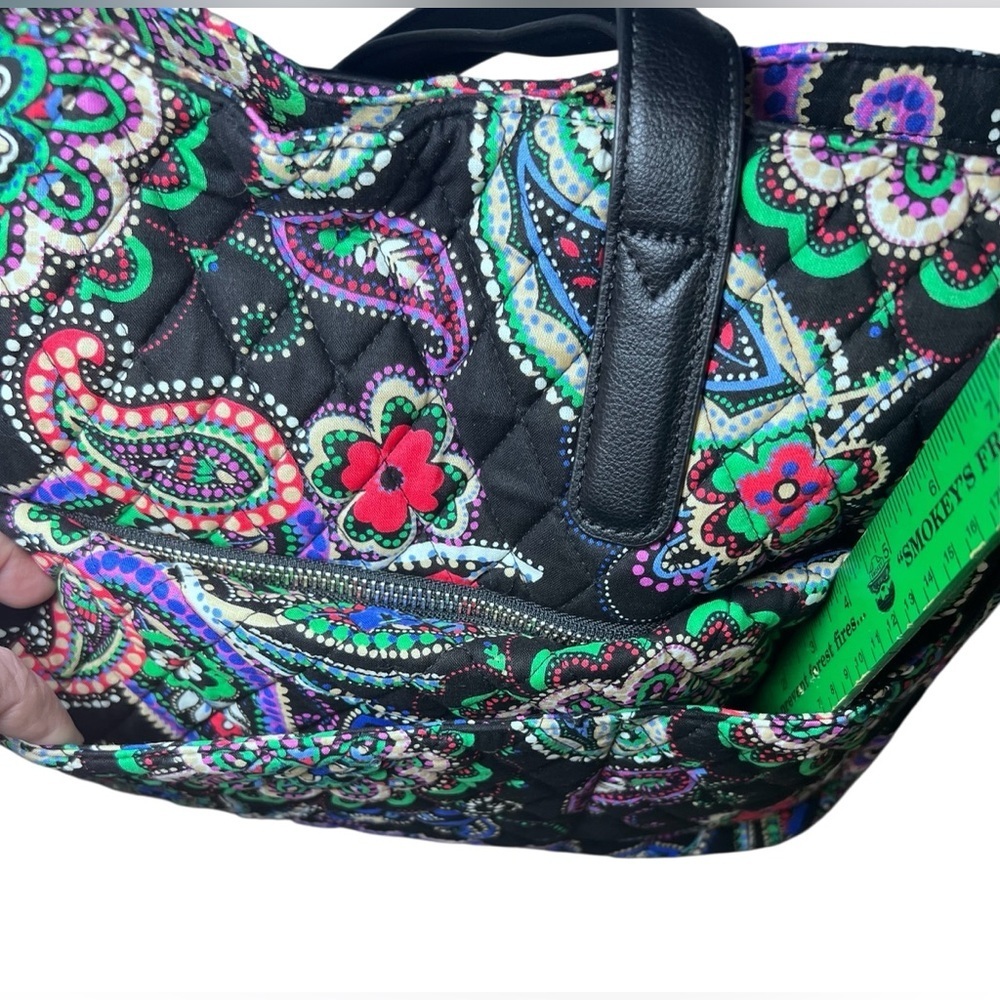 Vera Bradley NEW Commuter Tote Bag "Kiev Paisley" Retired Pattern Laptop Sleeve - Picture 2 of 15